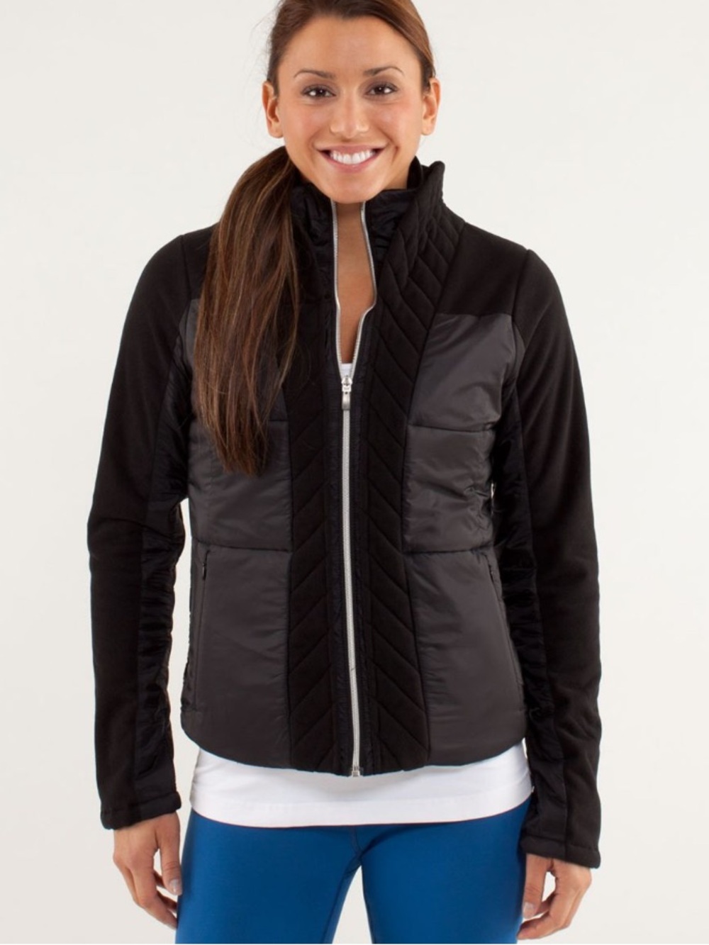 lululemon athletica Black St. Moritz Insulated Jacket